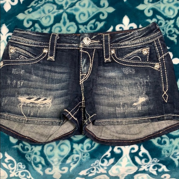 Rock Revival Pants - Rock Revival Sasha Shorts Sz 25
